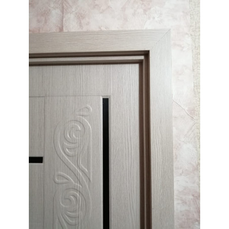 Дверь межкомнатная АЗАЛИЯ, ламинированная (ст.черное)
